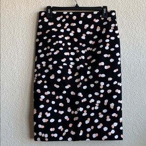 Philosophy Random Dot Pencil Skirt